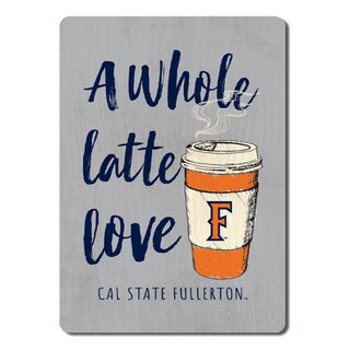 Coffee Wood Magnet